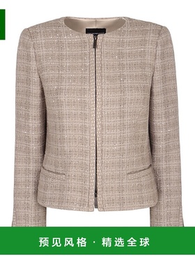 香港直邮Emporio Armani 圆领长袖休闲夹克 EW002143AF14734U