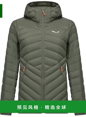 香港直邮SALEWA 女士户外风衣 278845A50 SS2026 军绿色 BRENTA R