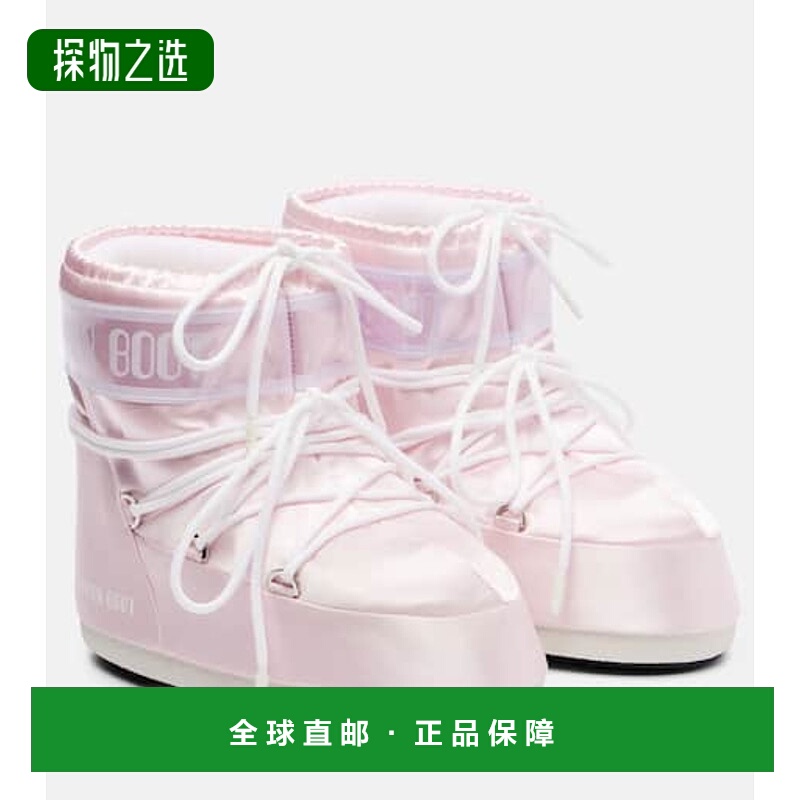 香港直邮moon boot 月亮靴 女士 Icon 低帮雪地靴
