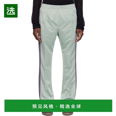 1h可退 香港直邮Needles 男士 绿色 Narrow 运动裤 QV308