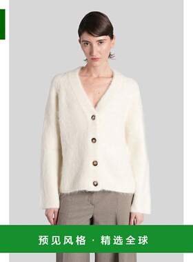 香港直邮LOULOU STUDIO 女士针织衫 428671LYNN AW2025 白色