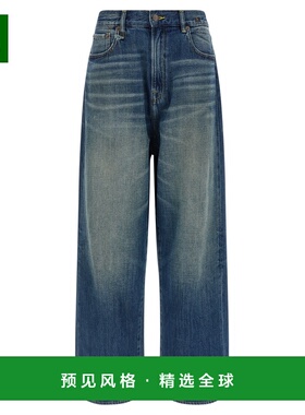 香港直邮R13 女士牛仔裤 R13WD065D380BRAINEBLUE SS2026 蓝色