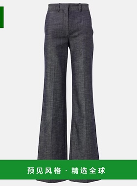 1h可退 香港直邮JOSEPH 约瑟夫 女士 Morissey 羊毛棉质喇叭长裤