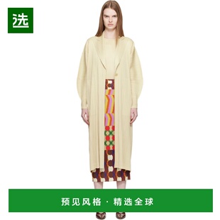 1h可退 香港直邮Pleats Please Issey Miyake 女士 米色 Monthly