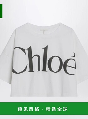 香港直邮CHLOÉ 女士T恤 CH24AJH09183SCHLOE101 CO 白色 Chloé B