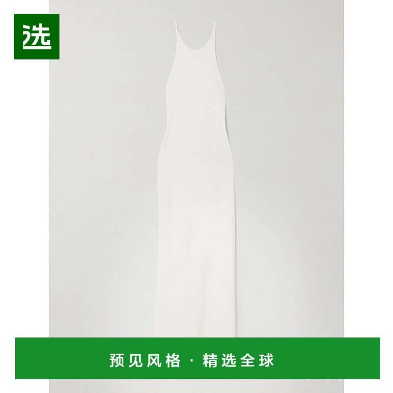 香港直邮The Row 女士 Johanne 真丝绉纱长款连衣裙 10190W221
