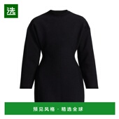 美国直邮 Wardrobe.nyc女士连衣裙圆领长袖 修身 1h可退 时尚 优