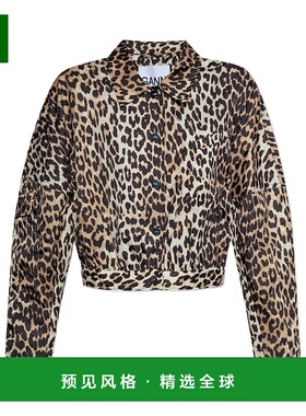 香港直邮Ganni 长袖休闲夹克 W0470休闲时尚百搭舒适流行穿搭