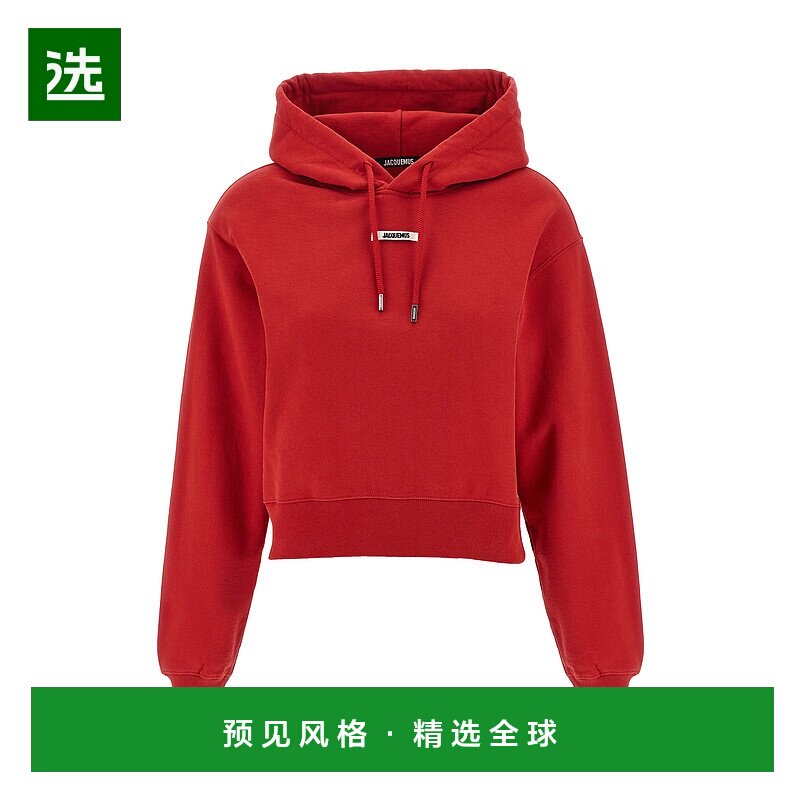 1h可退 香港直邮Jacquemus 女士 'Le Gros-Grain' 连帽衫 24EHOW0