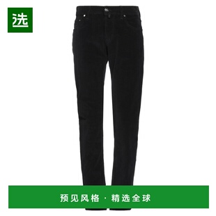 1h可退 香港直邮Jacob Cohen 男士 休闲长裤 black黑色 舒适时尚