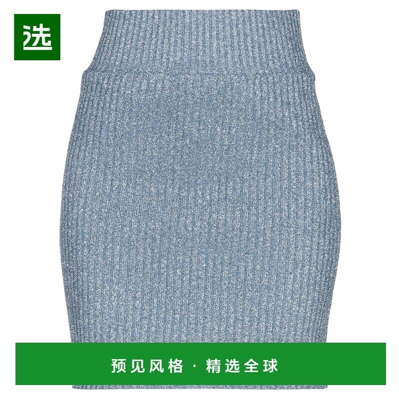 1h可退 香港直邮Alberta Ferretti 女士 迷你半身裙 blue蓝色 舒,女装/女士精品,半身裙,淘宝优惠券,粉丝福利购,淘宝优惠卷