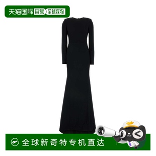 SS2025 1h可退 804827ZAF5Z1000 香港直邮GUCCI 黑色 女士连衣裙
