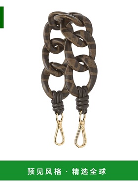 香港直邮Fendi 双搭扣短款链式链条肩带 8AV937ASUW