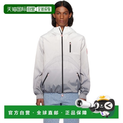 1h可退 香港直邮Casablanca 男士 灰色 Gradient Rain 夹克 MPS25