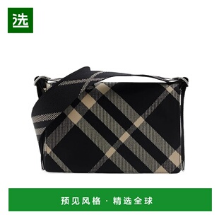香港直邮Burberry Trench格纹斜挎包 80950151单肩包