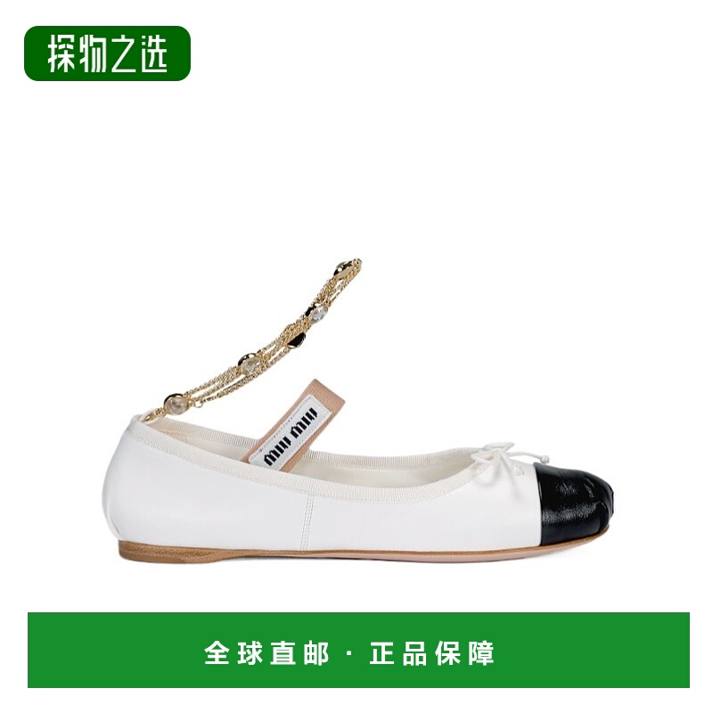 香港直邮Miu Miu Miu Ballet芭蕾舞鞋 5F083E327F005