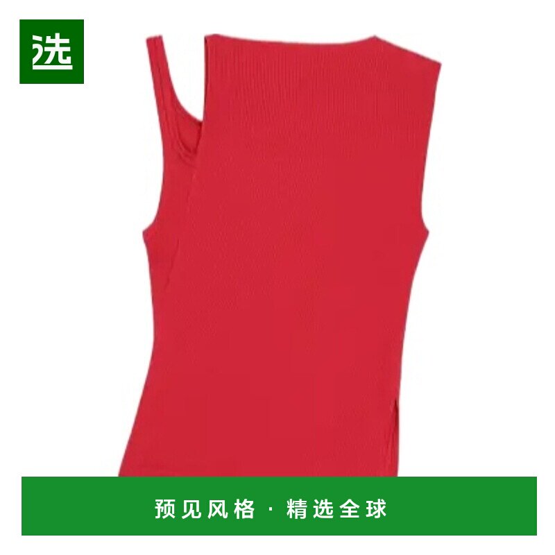 香港直邮Courreges 不对称背心 425JDE146JS0194性感