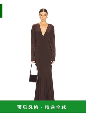 1h可退 香港直邮NORMA KAMALI 诺玛·卡玛丽 女士 for FWRD 斗篷V