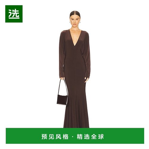 1h可退 香港直邮NORMA KAMALI 诺玛·卡玛丽 女士 for FWRD 斗篷V