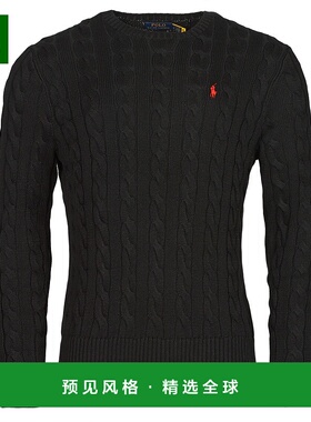 欧洲直邮Polo Ralph Lauren 拉夫劳伦 男士 SERINA 针织套衫 黑色