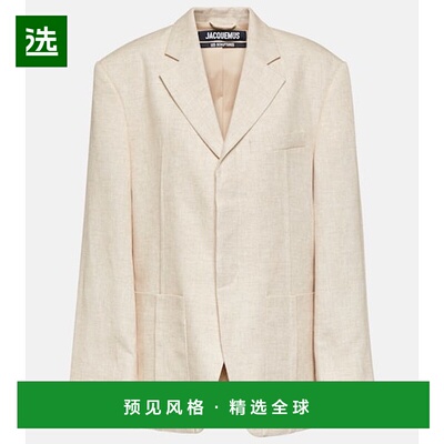 1h可退 香港直邮Jacquemus 女士 La Veste d'Homme 宽松款西装外