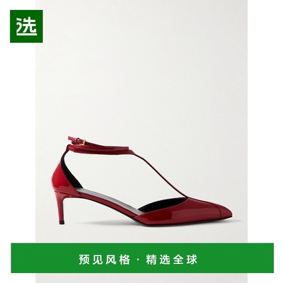 1h可退 香港直邮KHAITE 女士 Mia 漆皮浅口鞋 F3085938FIRERED554
