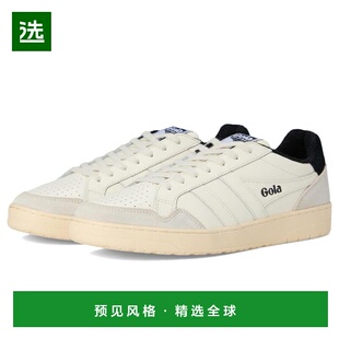 1h可退 【美国直邮】gola/高乐男士休闲鞋圆头运动真皮系带潮流时