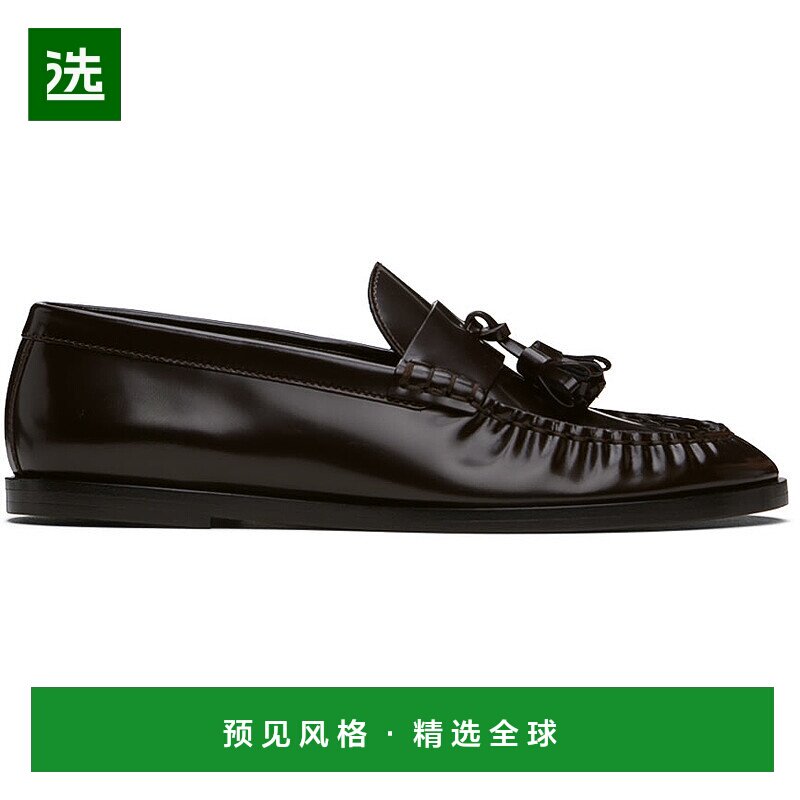 1h可退 香港直邮The Row 女士 棕色乐福鞋 F1242L60 brown棕色 舒