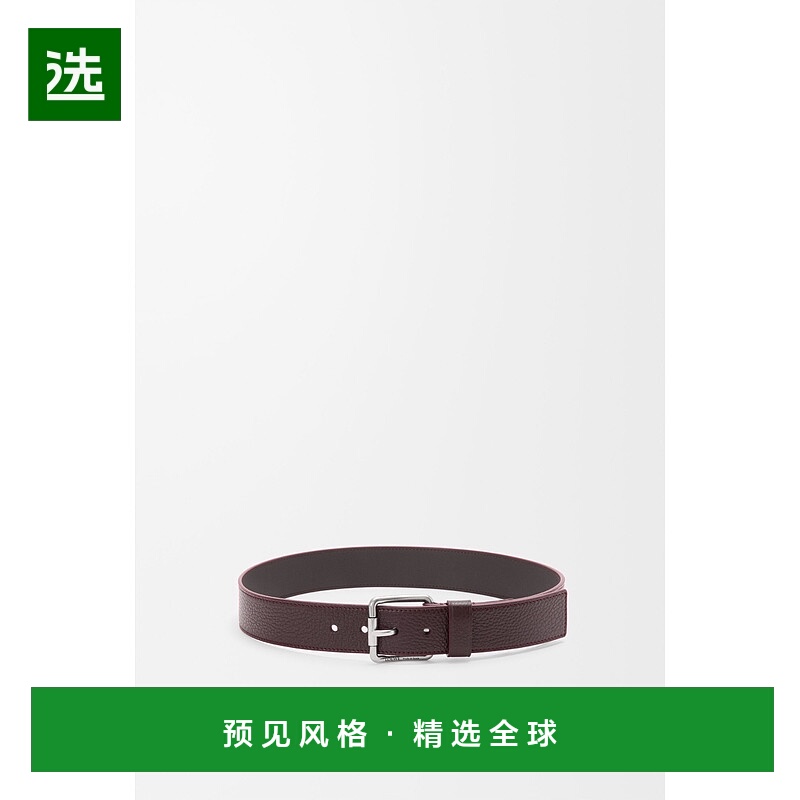 1h可退 欧洲直邮LOEWE (2025新品) Roller Curve柔软粒面小牛皮腰