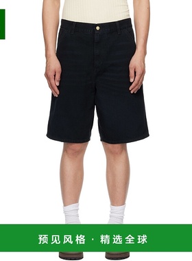 1h可退 香港直邮CARHARTT WIP 男士 黑色 Single Knee 短裤 I0347