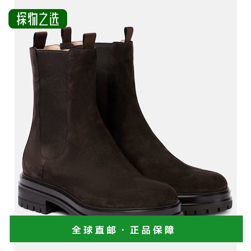 1h可退 香港直邮Gianvito Rossi 吉安维托·罗西 女士 Chester 绒