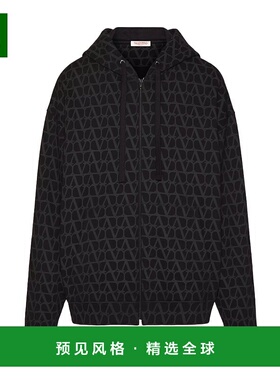 【99新未使用】香港直邮Valentino 连帽拉链卫衣 4V3MF27K9VU