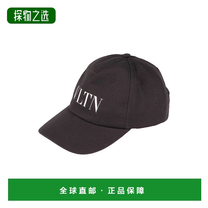 香港直邮valentino 华伦天奴 男士 帽子 black黑色 舒适时尚