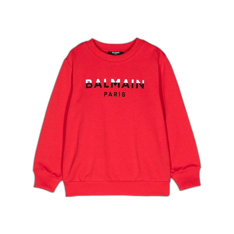 香港直邮Balmain 印花棉卫衣 BV4Q00Z1753长袖