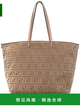 香港直邮Fendi 芬迪 女士 Roll Large 手提包 8BH425AT14托特包