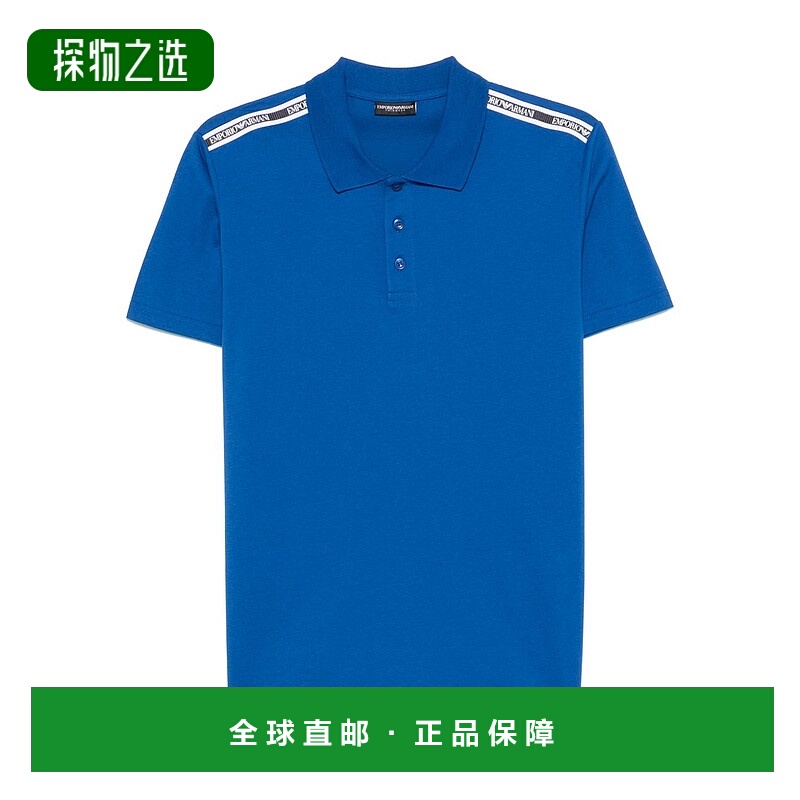 1h可退 欧洲直邮emporio armani 男士 Polo衫新款阿玛尼短袖男装