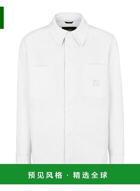 1h可退 香港直邮Fendi 芬迪 男士 Selleria 牛仔夹克 FW1321AUAH