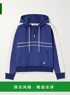 1h可退 香港直邮Wales Bonner 女士 Mantra 棉针织连帽衫 WS25JE3