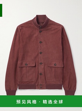 1h可退 香港直邮VALSTAR 男士 Valstarino 绒面革夹克 407AF065