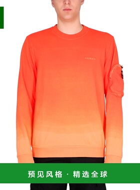 1h可退 香港直邮premiata 男士 带Logo卫衣 PR154DEG500 orange橙