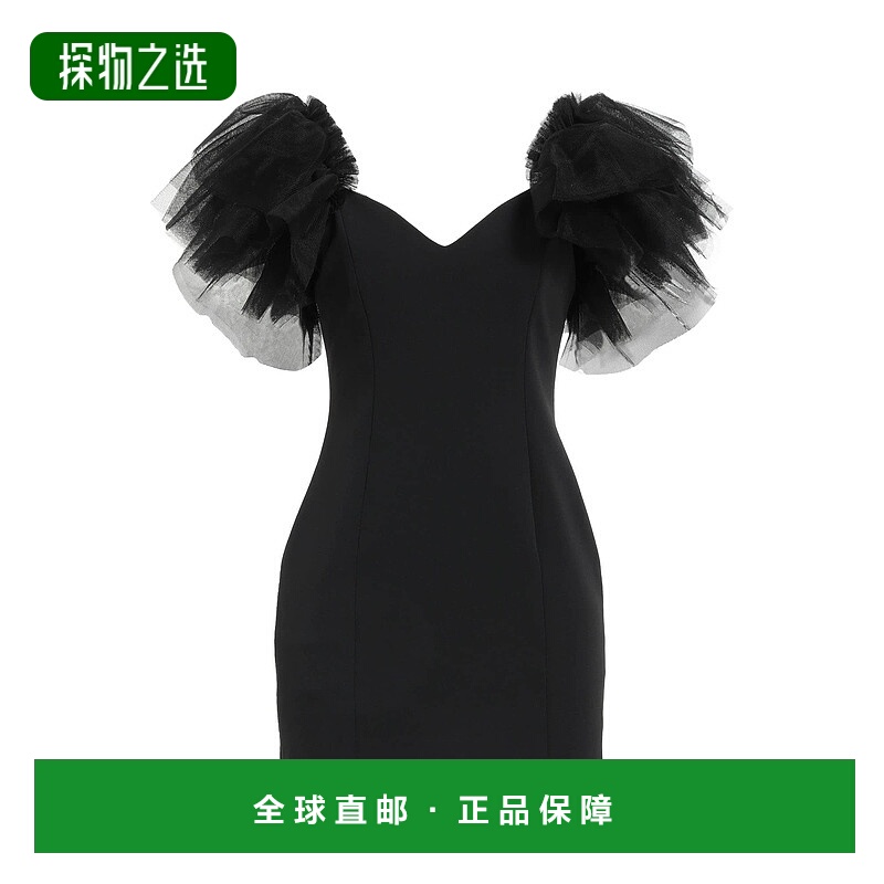 香港直邮Pinko 品高 女士 紧身连衣裙 black黑色 舒适时尚