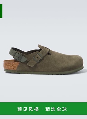 香港直邮Birkenstock 勃肯 男士 Tokio Leve 男鞋新款绒面革拖鞋
