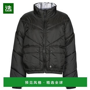 欧洲直邮Volcom 女士 DOWN'N PUFF JACKET 羽绒服 黑色 高端流行