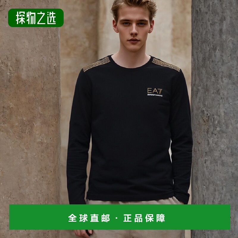 香港直邮EA7 Emporio Armani logo圆领T恤 2735224A206阿玛尼