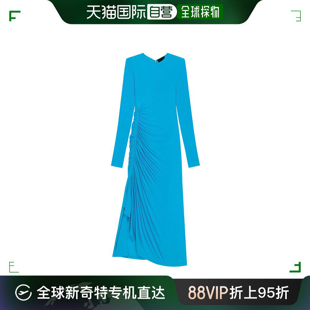香港直邮givenchy 垂褶连衣裙 bw21n530xh