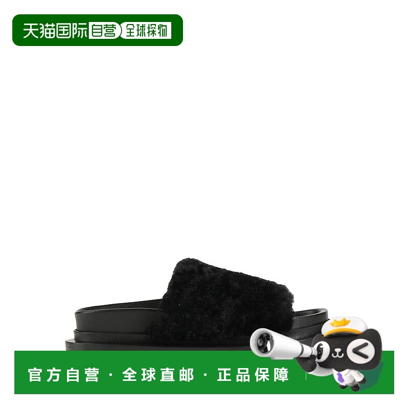 1h可退 香港直邮Jil Sander 吉尔·桑达 女士 凉鞋 black黑色 舒