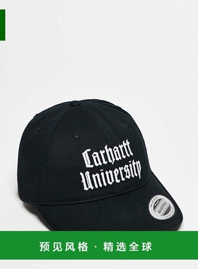 1h可退 香港直邮CARHARTT WIP 女士 schooling 棒球帽(黑色)