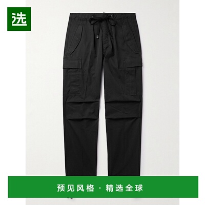 香港直邮Tom Ford 汤姆·福特 男士 New Enzyme 直筒棉质斜纹布抽