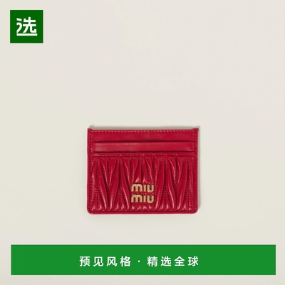 1h可退 欧洲直邮MIU MIU 缪缪 25秋冬 5MC076_AFPP_F0011 女士 卡