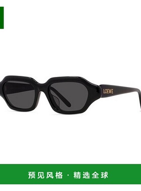 1h可退 香港直邮LOEWE 罗意威 女士 LW40157U 01A 窄款太阳镜 LW4
